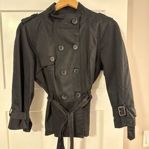 Autograph Black Double-Breasted Jacket